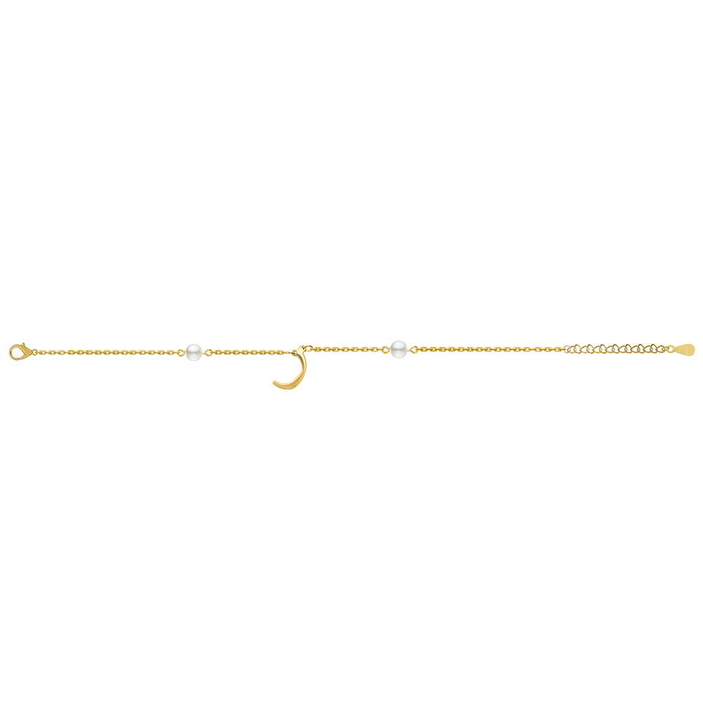 Picture of Juvenis "ر" Arabic Letter Bracelet JLJ-MB0003PL-G