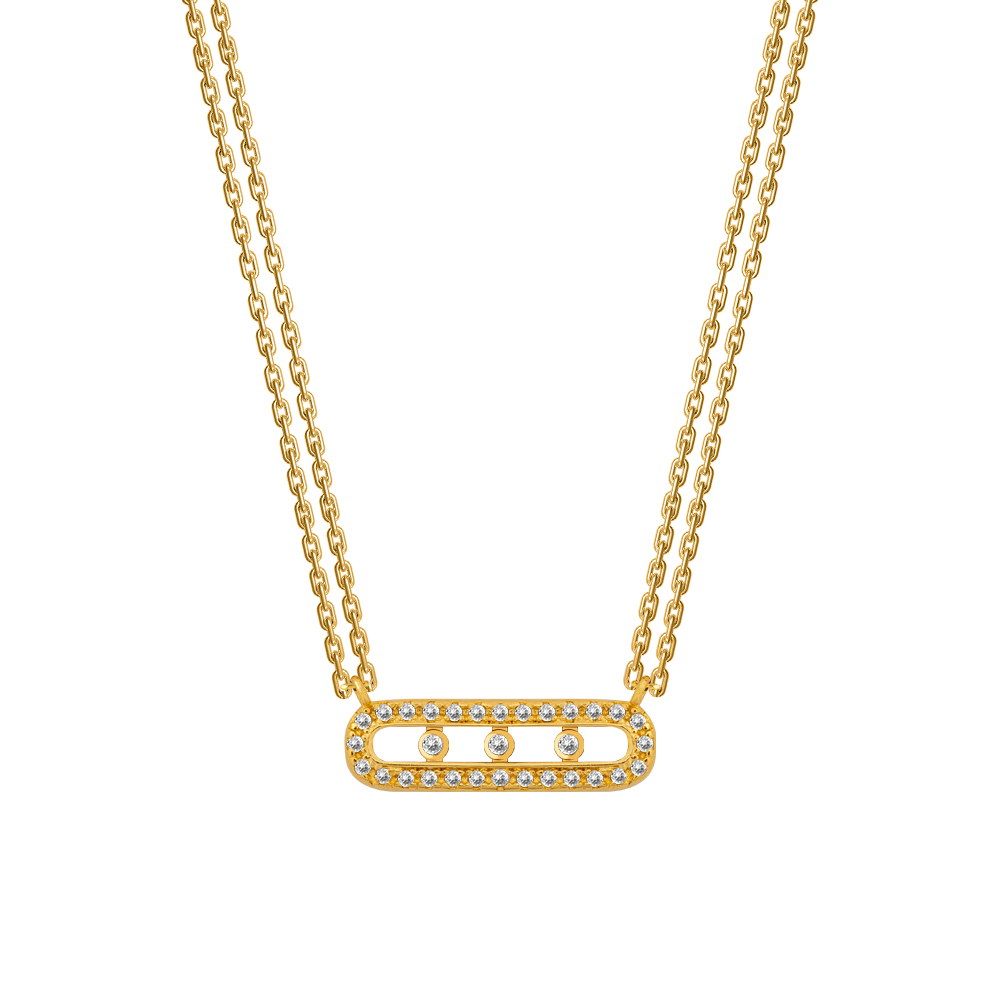 Picture of Juvenis Balance Necklace Silver JLJ-CG20N3480S-G-NL