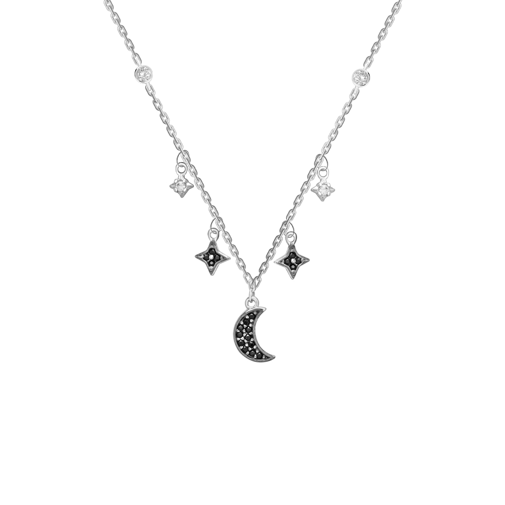 Picture of Juvenis Starry Night Necklace JLJ-CG20N3482S-SS-NL