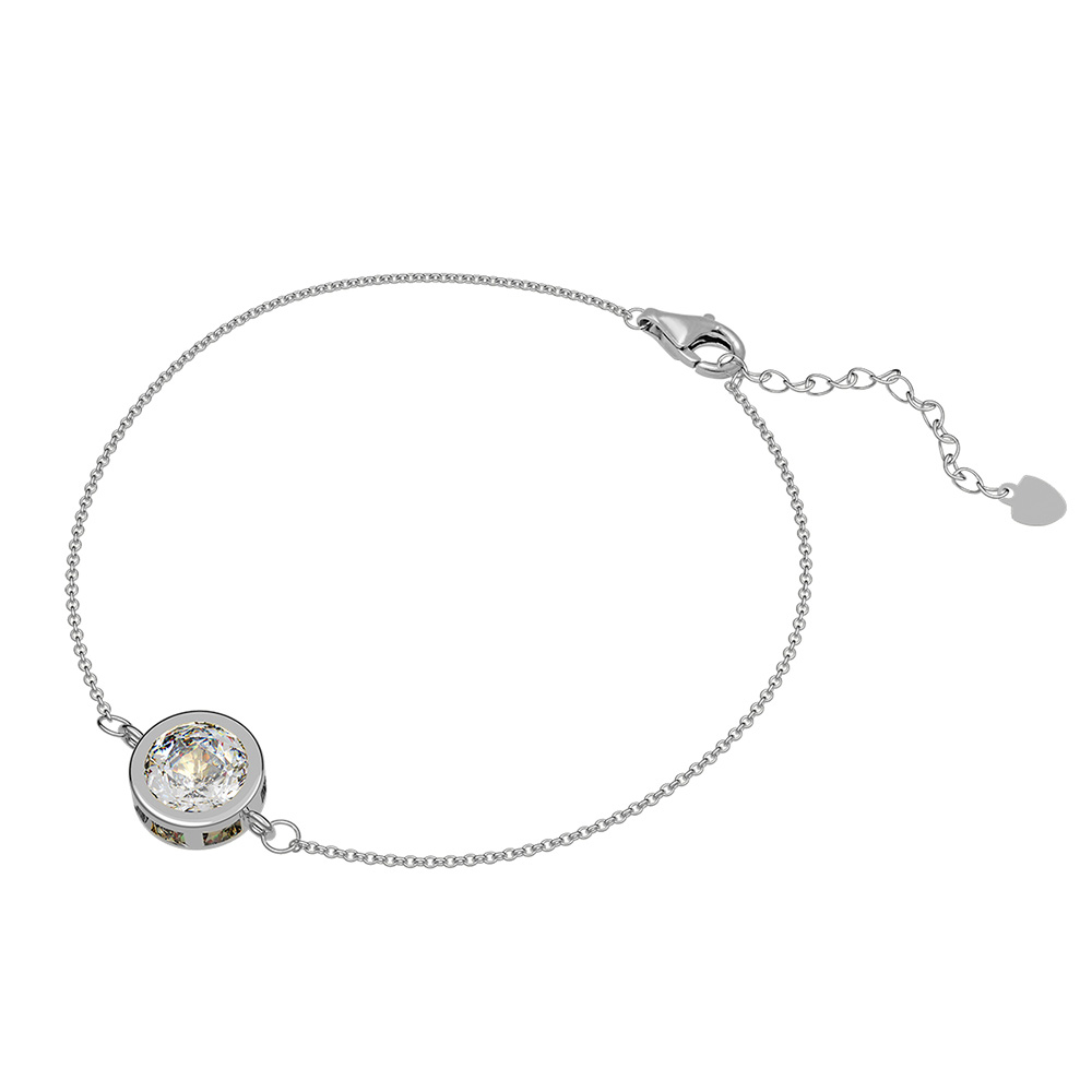 Picture of Juvenis Sparkle Silver Bracelet JLJ-CG21B1624S-SS-BR